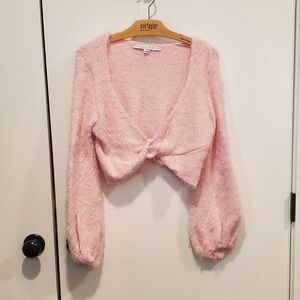 Cardigan crop top